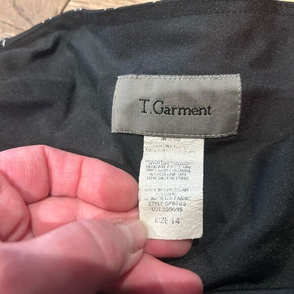 Vintage T Garment a-line skirt knee length size 14 - Picture 3 of 6